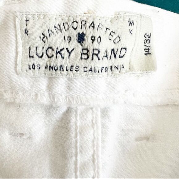 Lucky Brand Plus Size Pearl Sweet Jean Crop Flap, Size 14/ 32 Waist NWOT - Picture 10 of 14